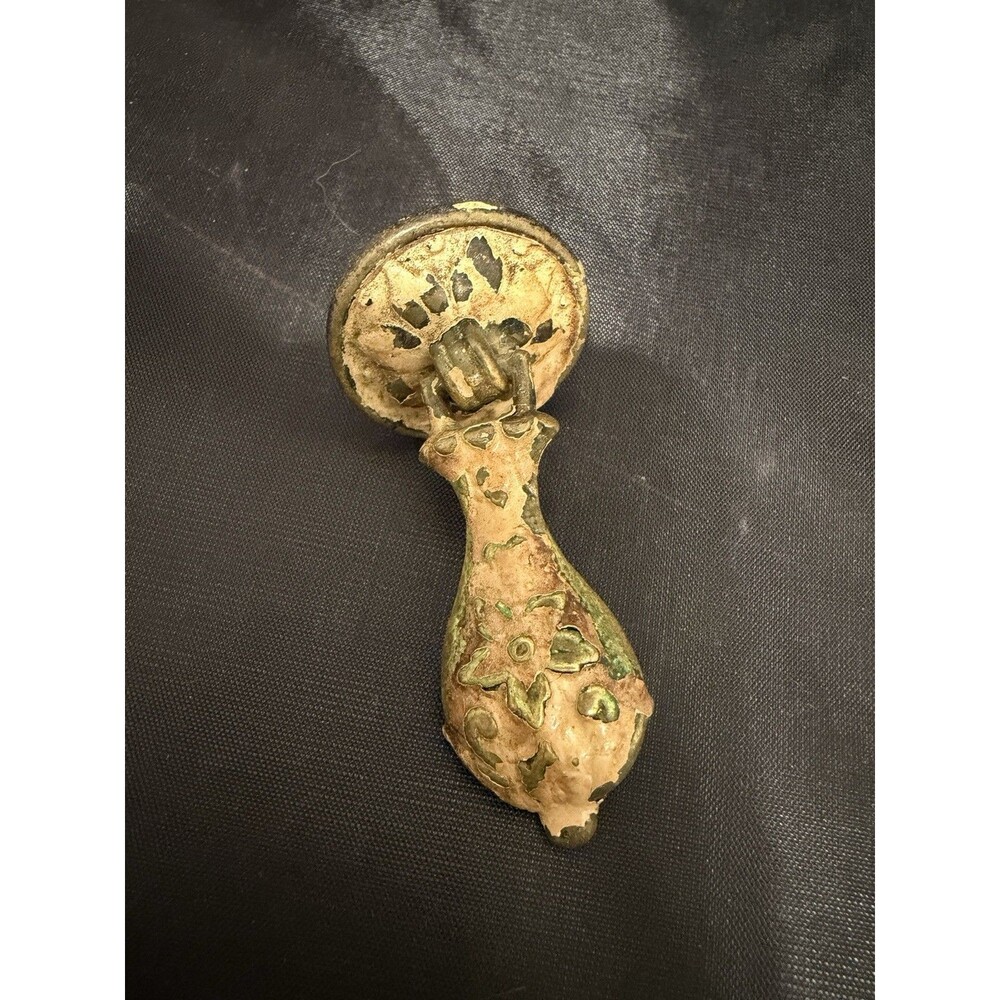 Vintage Pear Drop Ornate Drawer Drop Pull Handle